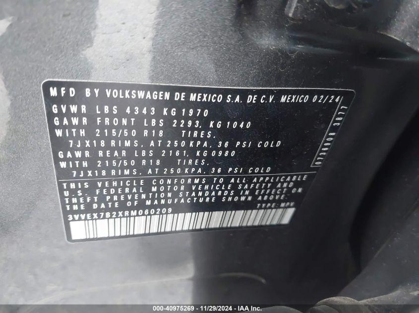 VOLKSWAGEN TAOS 1.5T SE 2024