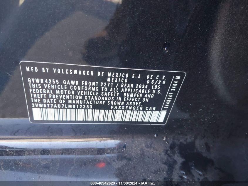 VOLKSWAGEN GOLF GTI 2.0T AUTOBAHN/2.0T S/2.0T SE 2020