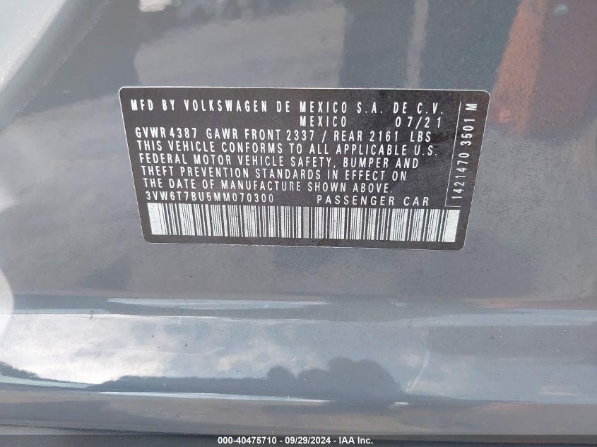 VOLKSWAGEN JETTA GLI 2.0T AUTOBAHN/2.0T S 2021