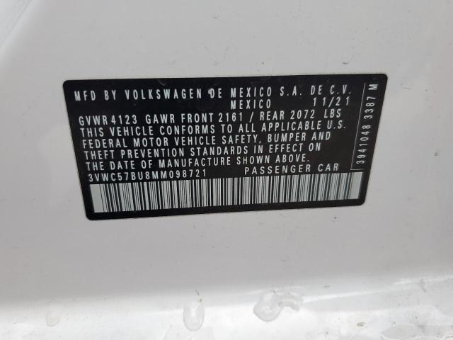 VOLKSWAGEN JETTA S 2021