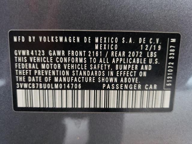 VOLKSWAGEN JETTA S 2020