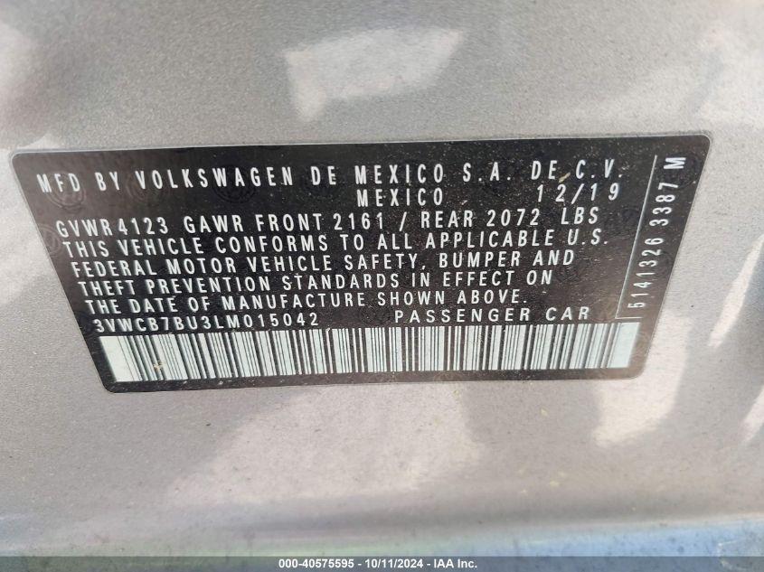 VOLKSWAGEN JETTA 1.4T R-LINE/1.4T S/1.4T SE 2020