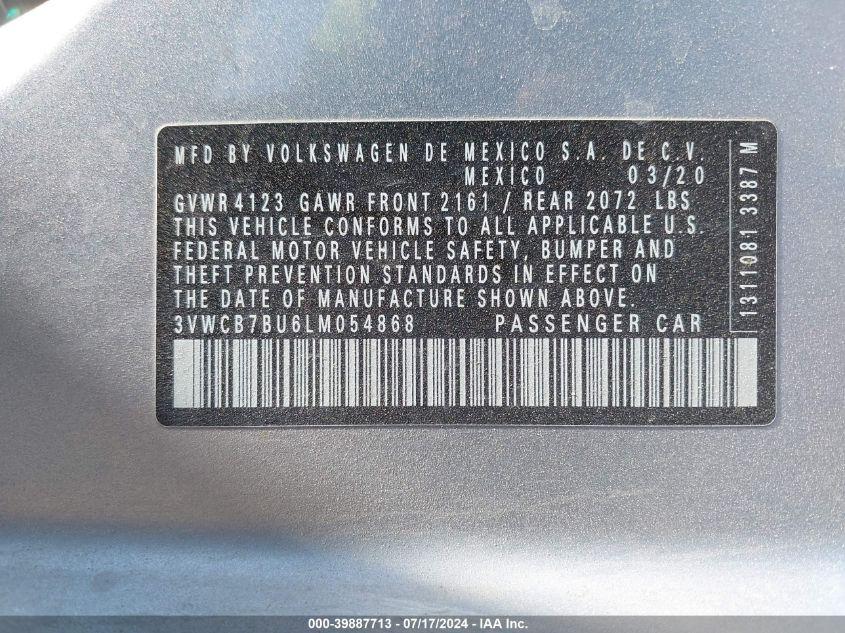 VOLKSWAGEN JETTA 1.4T R-LINE/1.4T S/1.4T SE 2020