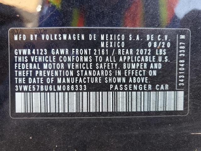 VOLKSWAGEN JETTA SEL 2020