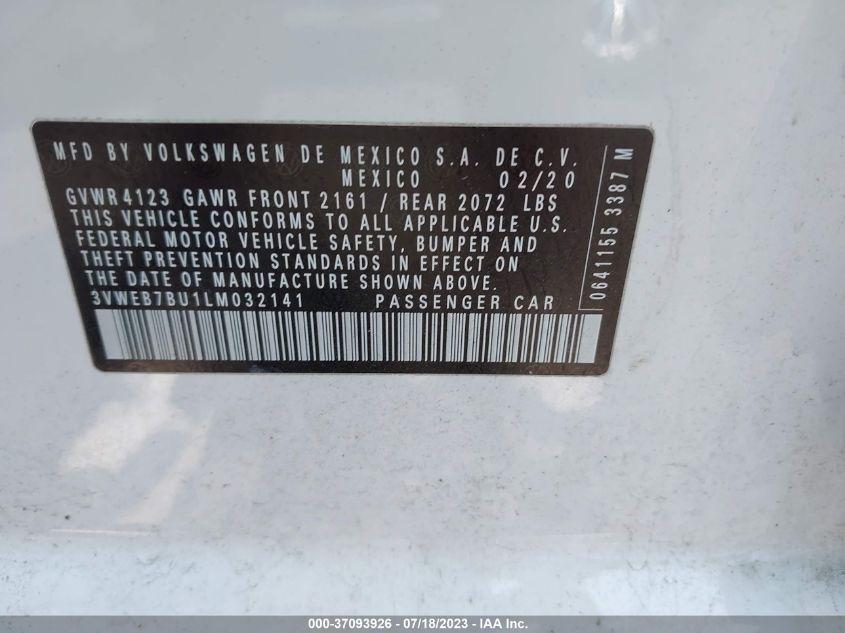 VOLKSWAGEN JETTA SEL 2020