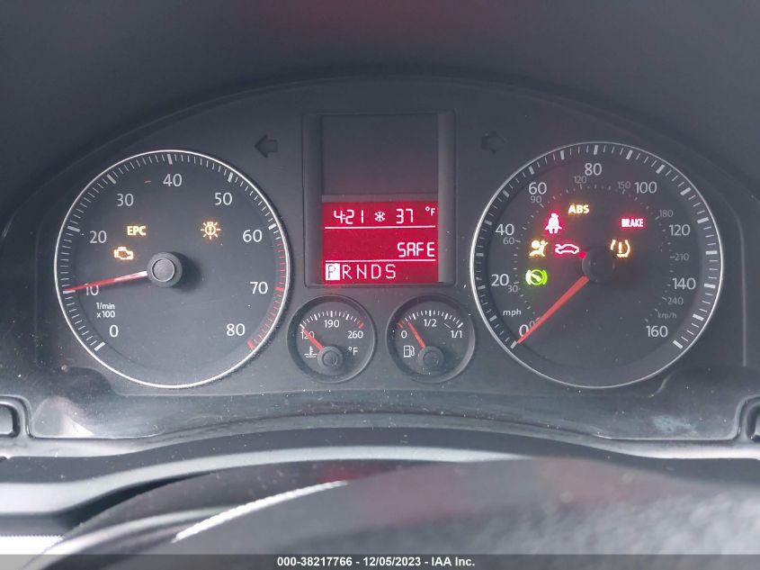 VOLKSWAGEN JETTA SE 2009