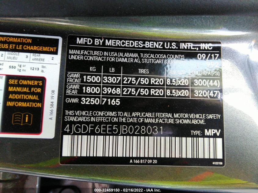 MERCEDES-BENZ GLS GLS 450 2018