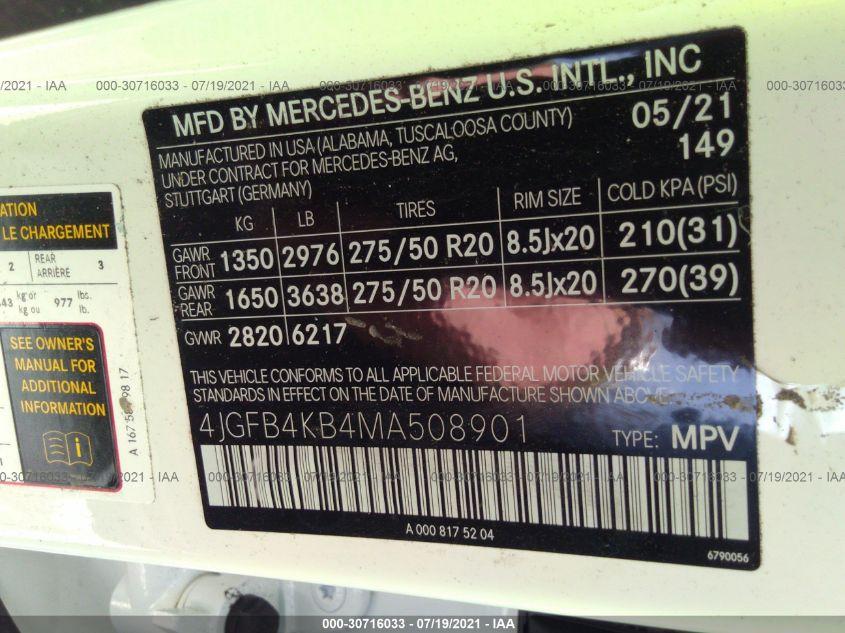 MERCEDES-BENZ GLE GLE 350 2021