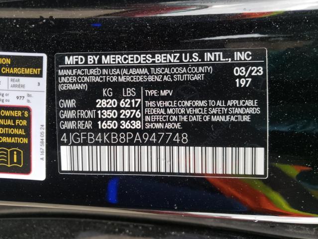 MERCEDES-BENZ GLE-CLASS GLE 350 4M 2023