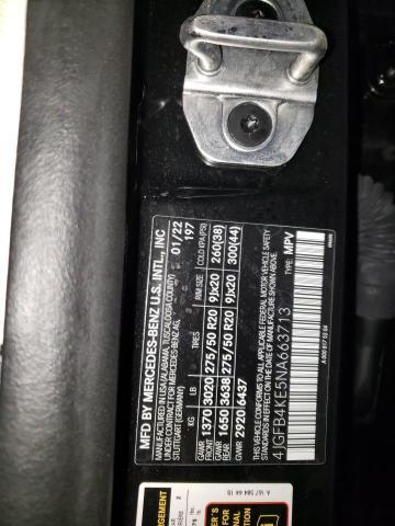 MERCEDES-BENZ GLE-CLASS GLE 350 4M 2022