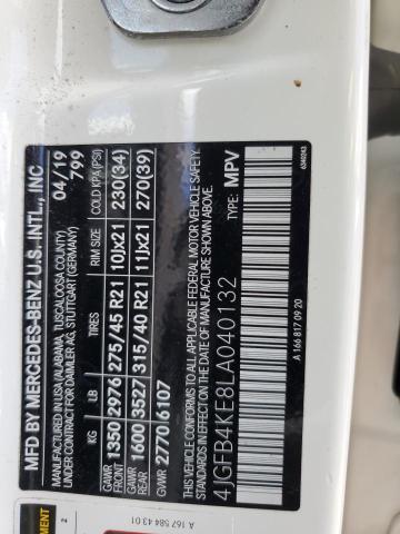 MERCEDES-BENZ GLE-CLASS GLE 350 4M 2020