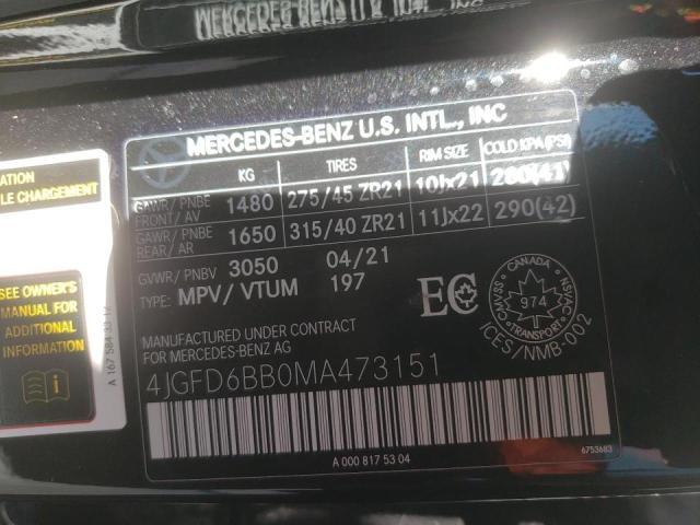 MERCEDES-BENZ GLE-CLASS GLE COUPE 2021