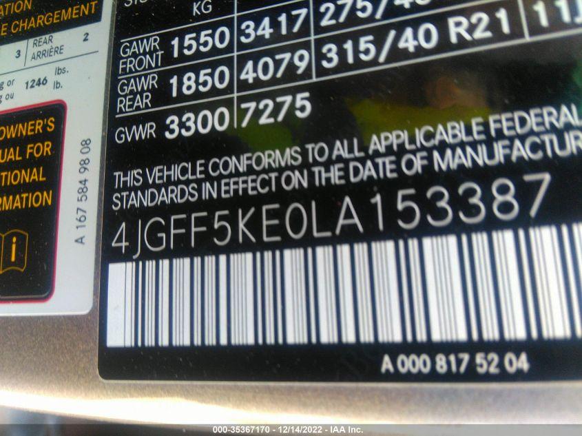 MERCEDES-BENZ GLS GLS 450 2020