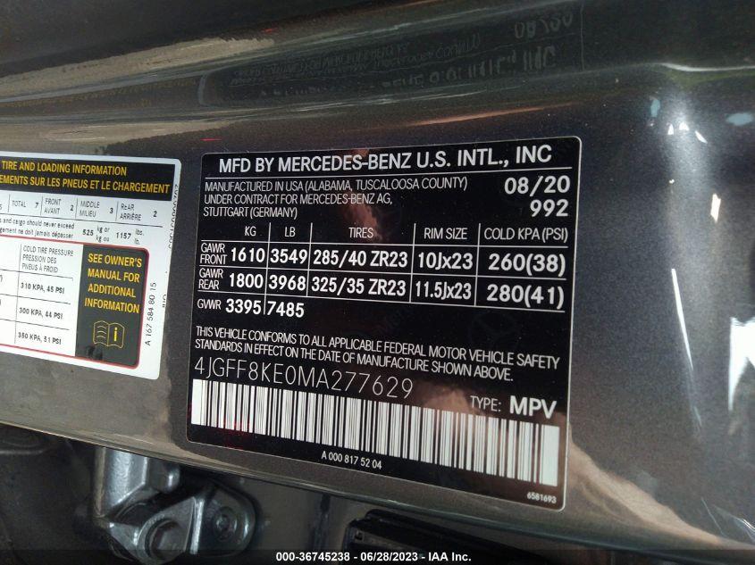 MERCEDES-BENZ GLS AMG GLS 63 2021