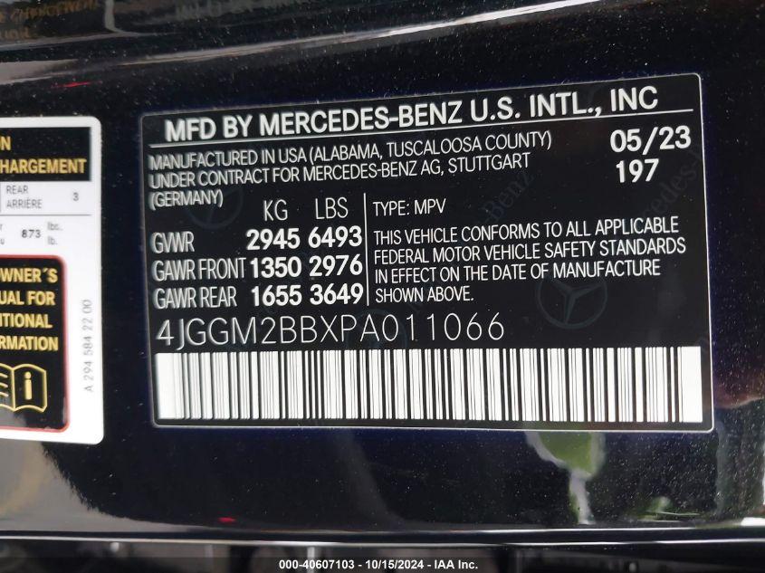 MERCEDES-BENZ EQE 350+ SUV  2023