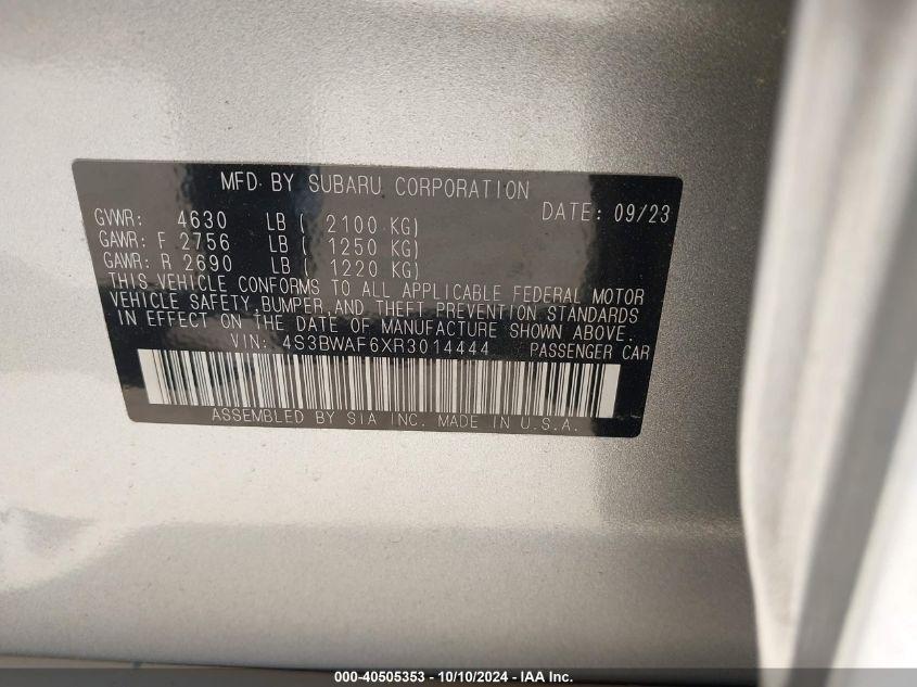 SUBARU LEGACY PREMIUM 2024