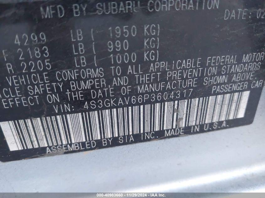 SUBARU IMPREZA PREMIUM 2023