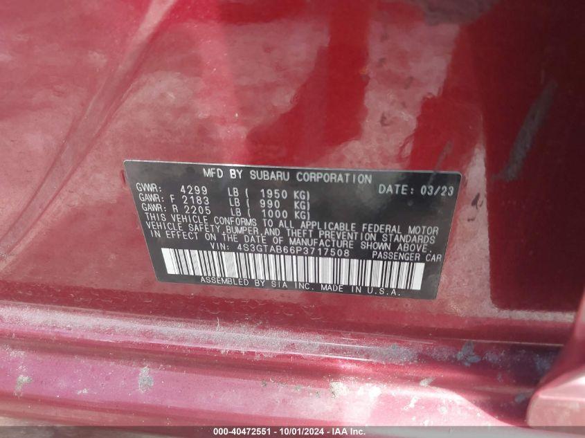 SUBARU IMPREZA BASE 5-DOOR 2023