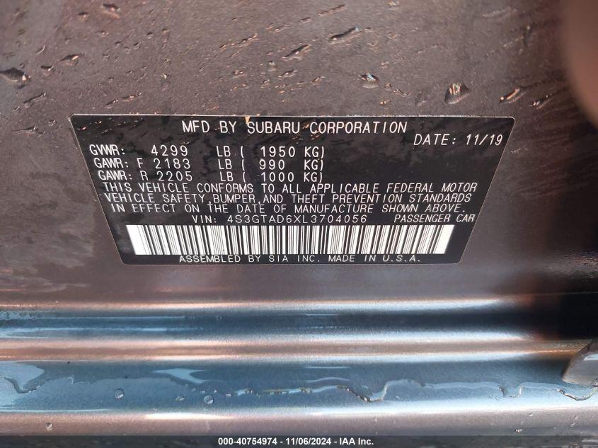 SUBARU IMPREZA PREMIUM 5-DOOR 2020