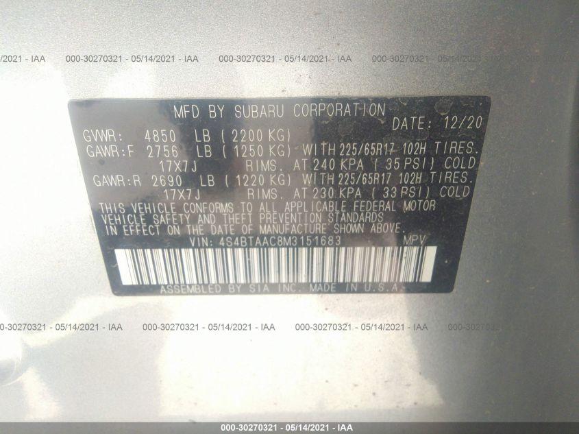 SUBARU OUTBACK  2021