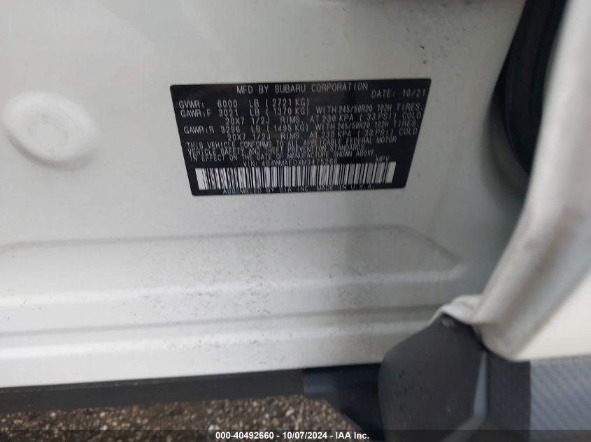 SUBARU ASCENT PREMIUM 2021