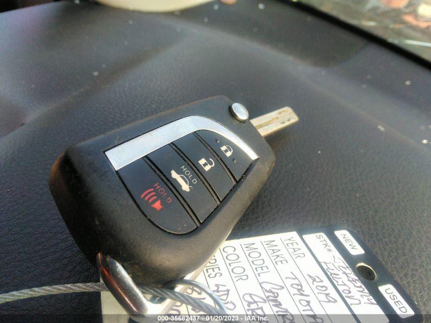 TOYOTA CAMRY LE/SE/XLE/L 2019