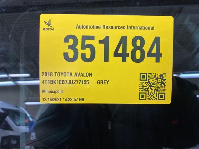 TOYOTA AVALON XLE/XLE PLUS 2018