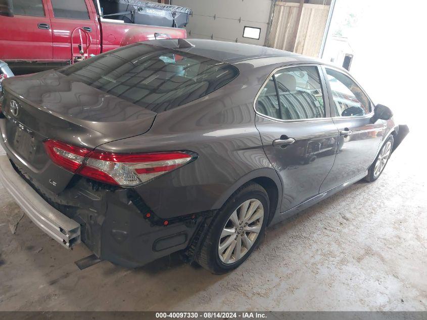 TOYOTA CAMRY LE 2020