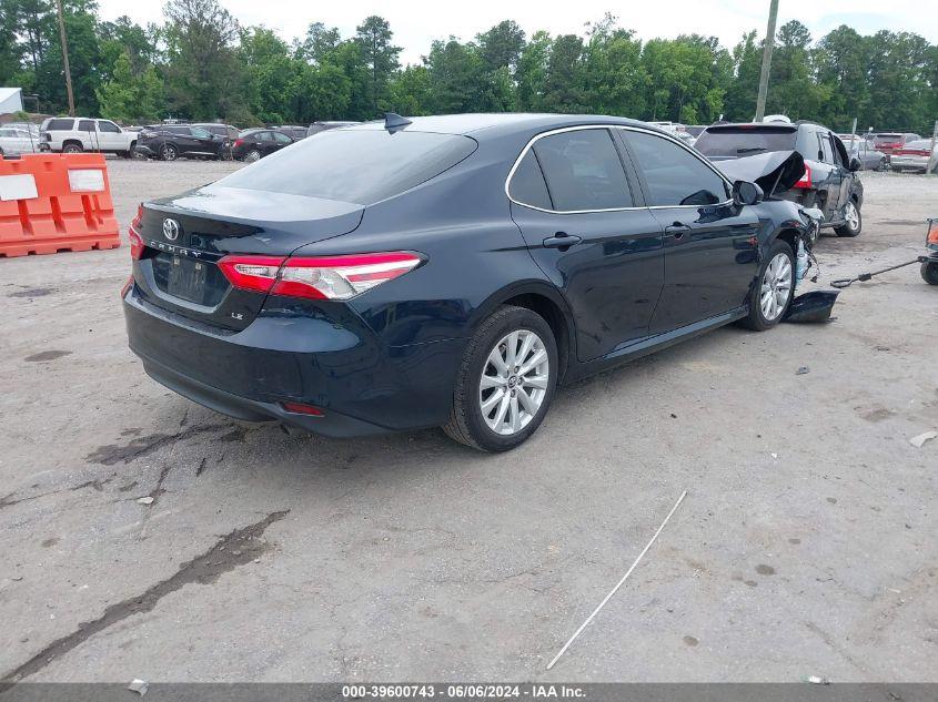 TOYOTA CAMRY LE 2020