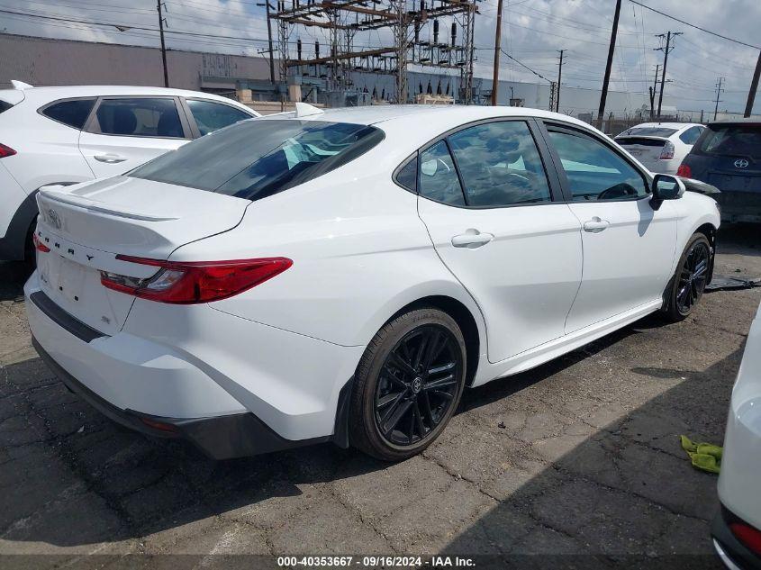 TOYOTA CAMRY XSE/XLE/LE/SE 2025