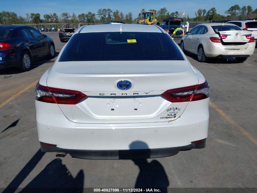 TOYOTA CAMRY XLE HYBRID 2022