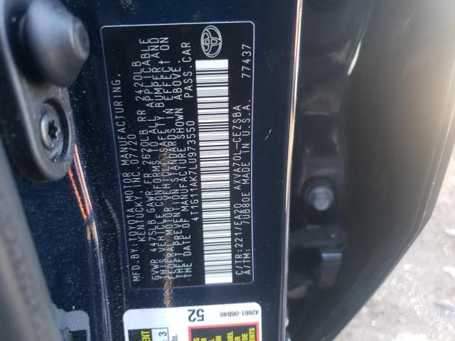 TOYOTA CAMRY SE 2020