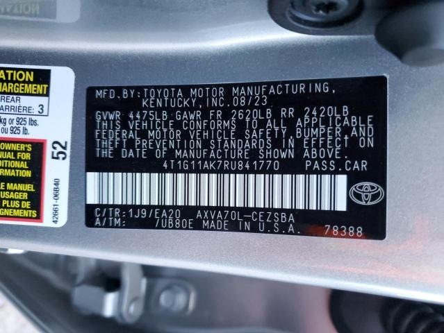 TOYOTA CAMRY SE N 2024