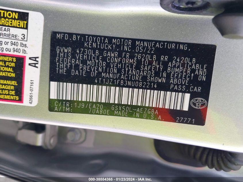 TOYOTA AVALON XLE 2022