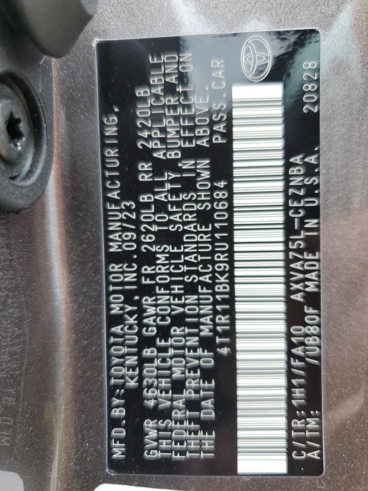 TOYOTA CAMRY LE LE 2024