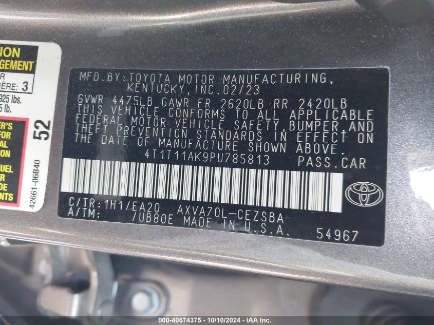 TOYOTA CAMRY SE NIGHT SHADE/SE 2023