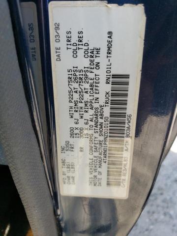 TOYOTA ALL OTHER PICKUP 1/2 1992