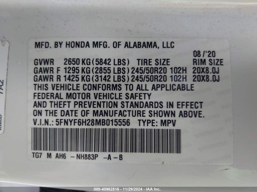 HONDA PILOT AWD SPECIAL EDITION 2021