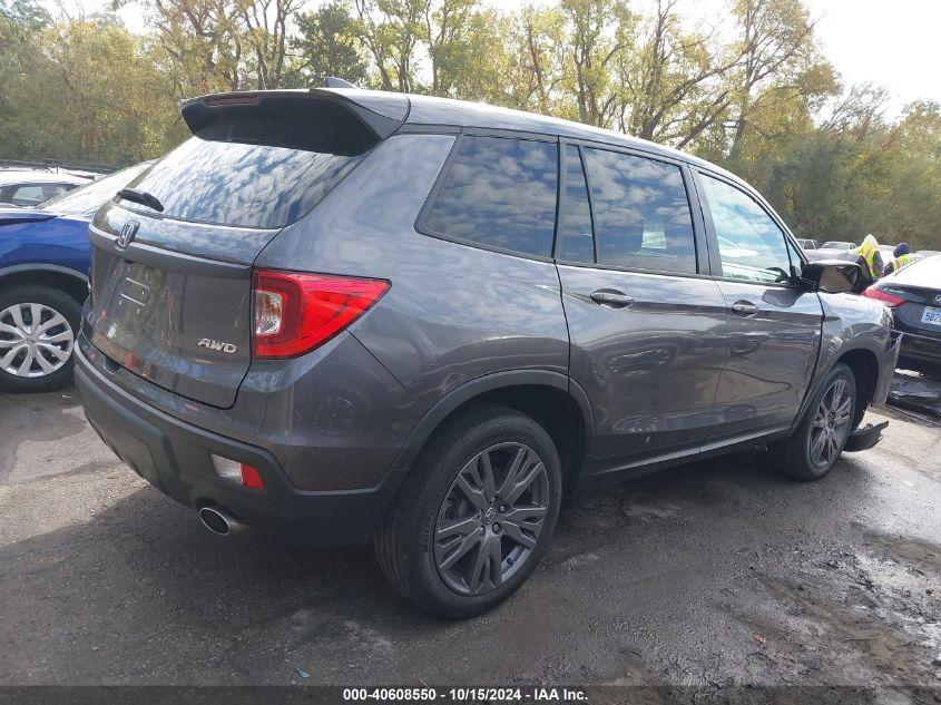 HONDA PASSPORT AWD EX-L 2021