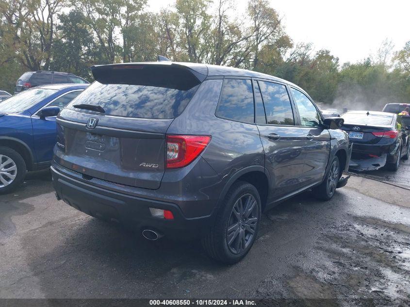 HONDA PASSPORT AWD EX-L 2021