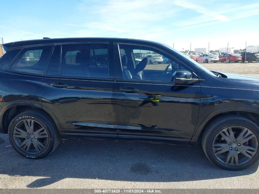 HONDA PASSPORT AWD EX-L 2020