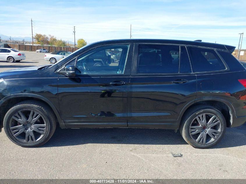 HONDA PASSPORT AWD EX-L 2020