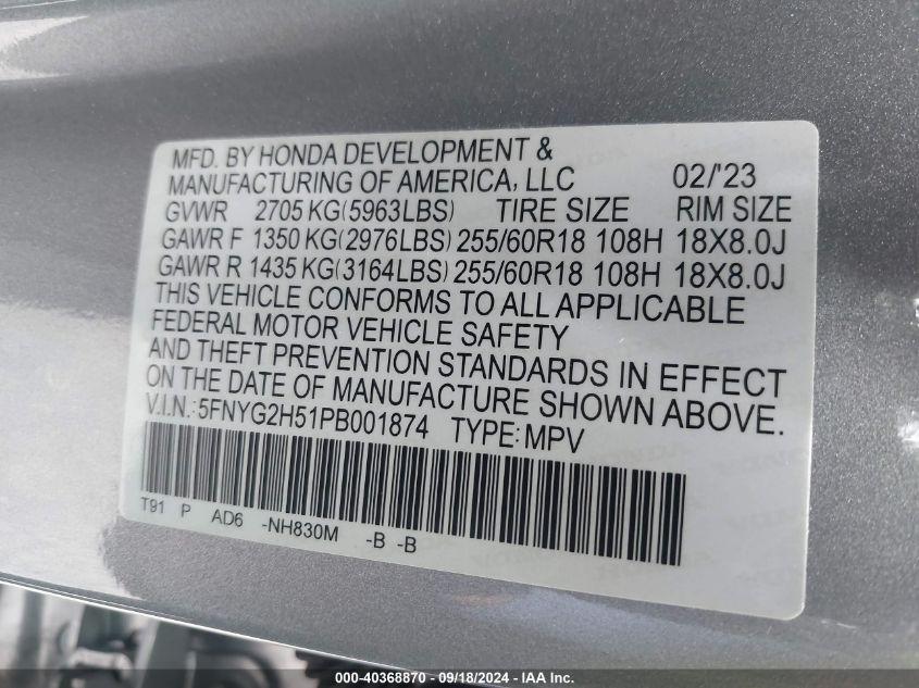 HONDA PILOT 2WD EX-L 7 PASSENGER 2023