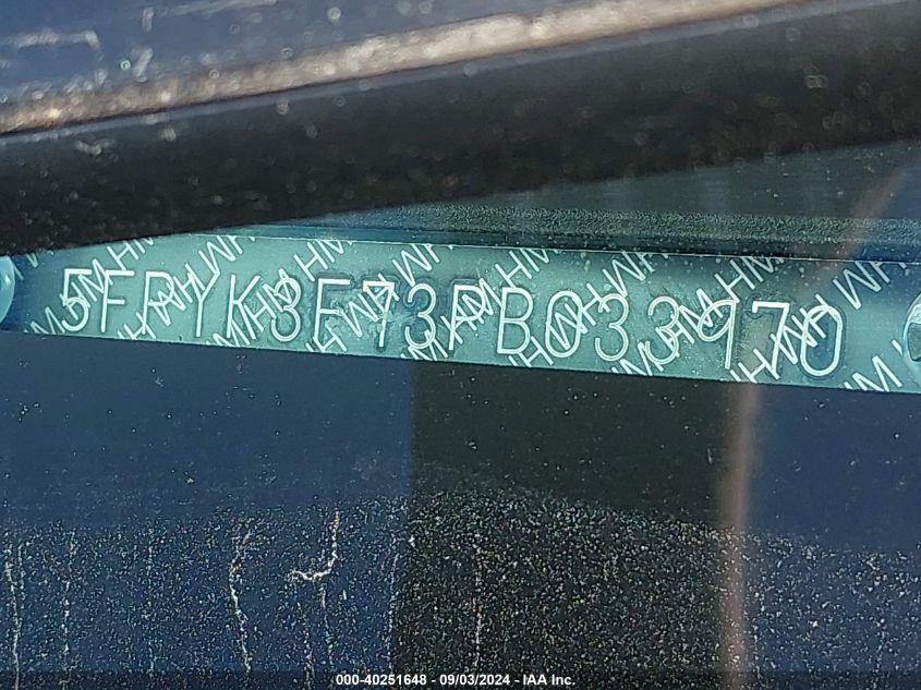 HONDA RIDGELINE RTL-E 2023