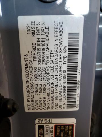 HONDA CRV CR-V TOURI 2022