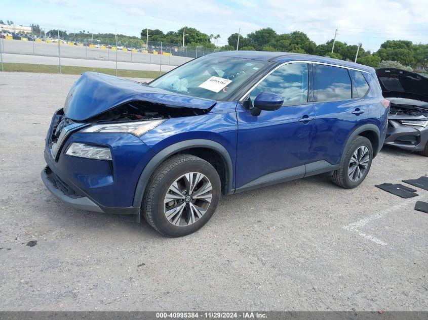 NISSAN ROGUE SV FWD 2021