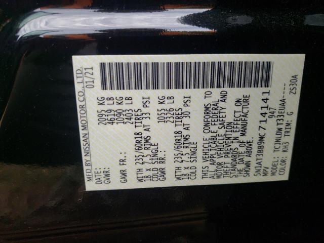 NISSAN ROGUE SV 2021