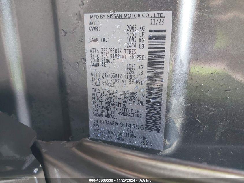 NISSAN ROGUE S FWD 2023