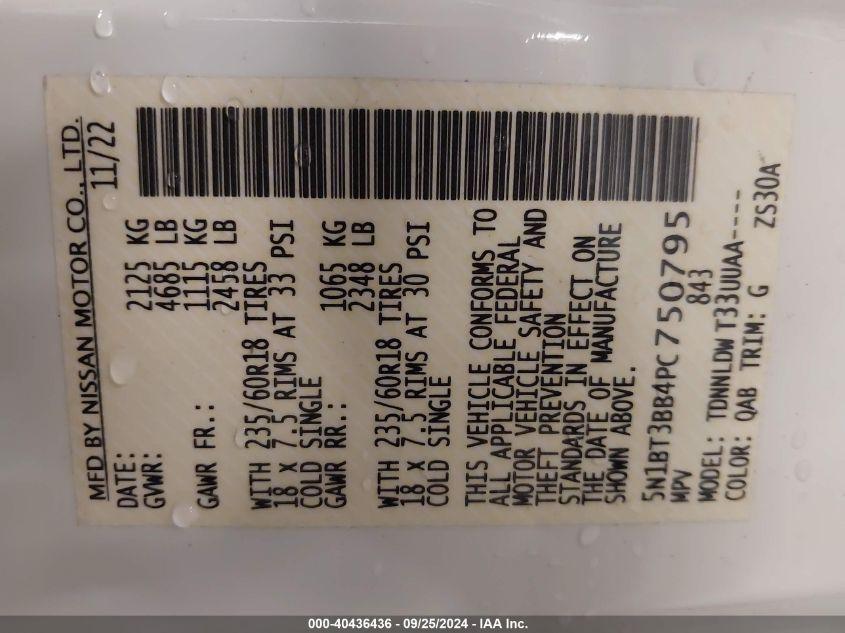 NISSAN ROGUE SV INTELLIGENT AWD 2023