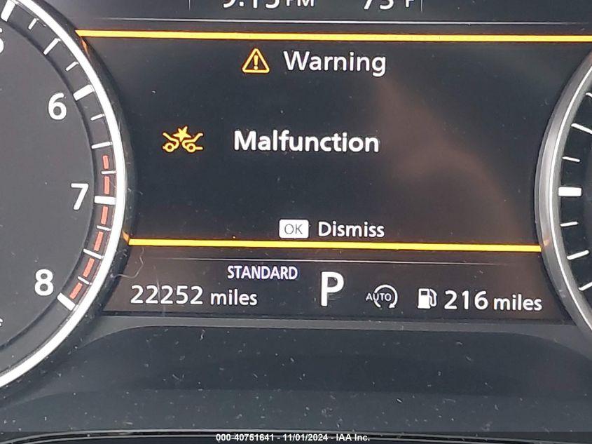 NISSAN PATHFINDER SV 2WD 2022